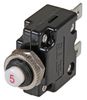 W57-XB1A4A10-5. W57-XB1A4A10-5. - Thermal Circuit Breaker, W57, 5A, 1 Pole, 50V DC, 250V AC, Panel