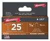 T25S-716. - 11mm Round Crown T25 Staples, 1000 Pack
