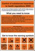 58117 - Hazardous Substances Poster - 600mm x 400mm