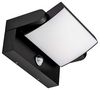 VT-11020S 2940 VT-11020S 2940 - 17W LED Wall Light with PIR, 3000K, 2520lm, IP65, Black