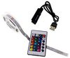 TGR-USB-5V-BTO-5M TGR-USB-5V-BTO-5M - USB LED TV Strip Kit with Bluetooth Controller, RGB, 5m