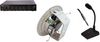 09-0002-000 09-0002-000 - 60W Background Music System with Paging Mic & 8x Ceiling Speakers
