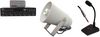 09-0004-000 09-0004-000 - 120W CCTV Sound System USB/BT 100V, with Paging Mic & 4x Horn Speakers