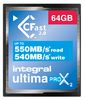 INCFA64G-550/540 - UltimaPro X2 CFast 2.0 Memory Card 540MB/s Write 550MB/s Read, 64GB