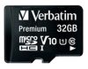 44083 44083 - Premium U1 MicroSDHC Memory Card & SD Adaptor, 32GB