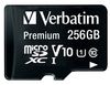 44087 44087 - Premium U1 MicroSDXC Memory Card & SD Adaptor, 256GB