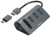 00200140 - 3 Port USB Hub with Card Reader, 3x USB-A SD/MicroSD