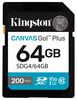 SDG4/64GB SDG4/64GB - 64GB Canvas Go! Plus SDXC Memory Card, Class 10 UHS-I U3 V30 200MB/s Read
