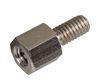 005.14.073 - M4 Metal Hex-Standoff / Spacer, Nickel Plated Brass, 7mm