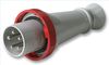 PEW6365SVA PEW6365SVA - 63A, 415V, Cable Mount CEE Plug, 3P+N+E, Red, IP67