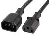 152610/1 152610/1 - IEC C14 to C13 Power Lead, 2m, 10A, 250V