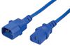 PELB2221 PELB2221 - IEC C14 Plug to C13 Socket Power Lead, 10A, 5m, Blue