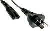 CA-C8-AU CA-C8-AU - Australia 2 Pin Plug to IEC C7 Socket Mains Lead, 2.5A, 2m, Black