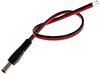 EXT-CAB-A EXT-CAB-A - 2.1mm Red Black Cable to Bare Ends, 300mm