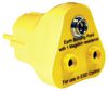 070-0021 070-0021 - ESD Earth Triple Bonding Plug, 2x Banana Sockets & 1x Stud (Euro)