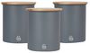 SWKA17513GRYN SWKA17513GRYN - Nordic Set of 3 Storage Containers, Slate Grey