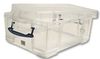 18C - 18L Multi-Use Clear Storage Box with Lid - 480mm x 390mm x 200mm