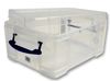 21C - 21L Multi-Use Clear Storage Box with Lid - 450mm x 350mm x 200mm