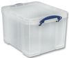 35C - 35L Multi-Use Clear Storage Box with Lid - 310mm x 390mm x 480mm