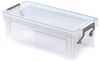 S20F013 - 1.3L Clear Allstore Storage Box - 80mm x 115mm x 240mm