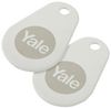 P-YD-01-CON-RFIDT-WH - Smart Door Lock Key Tags, White, Pack of 2