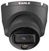 EAG-5COL-IL-TUR-FG - 5MP Smart Full-Colour Dual-Light HDCVI Turret CCTV Camera IP67, Grey