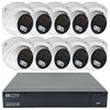 IQK10DC10 IQK10DC10 - 8MP IP CCTV Kit with 10x Dome Cameras, 10TB HDD