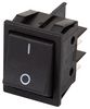 B412C112100000 B412C112100000 - Rocker Switch, On / Off, DPST, 250V AC, 16A, Black