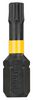 DT7382T-QZ DT7382T-QZ - T25 x 25mm Torx Extreme FlexTorq Impact Screwdriver Bit, 5 Pack
