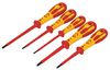 T49182D - Dextro VDE Insulated Slotted / Phillips Screwdriver Set, 5 Piece