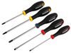 D03440 D03440 - Slotted/Philips/Pozidriv Screwdriver Set, 5 Piece