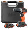BCD003C2K-GB BCD003C2K-GB - 18V 2x 1.5Ah Li-Ion Cordless Combi Drill Kit