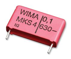 FKS2D011501A00KSSD - Power Film Capacitor, Film / Foil PET, Radial Box - 2 Pin, 1500 pF, ± 10%, Pulse, Through Hole