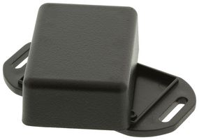 1551GFLBK - IP54 Black ABS Handheld Enclosure with Flanged Lid - 50x35x20mm