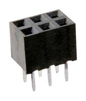 M22-7140342 - Socket, Vertical, 2 Row, 3 Way