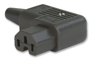 4784.0100 - IEC C13 Socket, Rewireable, Right Angle