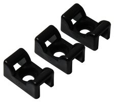KR6G5 BLACK - Cable Tie Mounting Cable 4.5mm 100 Pack