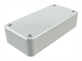 BIM2002/12-GY/GY - IP54 Grey ABS Enclosure - 100x50x25mm