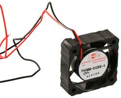 F41MM-012XK-9 - 12V DC 3 Pin Ball Bearing Axial Fan 18dB 41mm