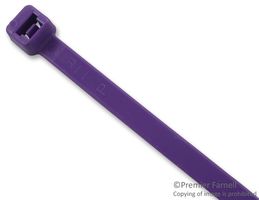 PLT2S-C7 - Pan-Ty Cable Ties 4.8mm x 188mm Purple 100 Pack