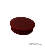 040-4030 - Cap, Glossy Red - 21mm, No Line