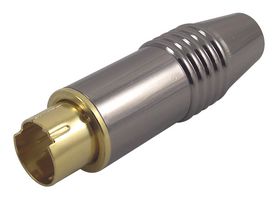 PSG01462 - 4 Pin Mini DIN Plug with Gold Plated Contacts