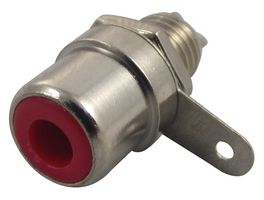 PSG01504 - Socket, Phono, Chassis, Red, 10 Pack