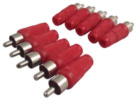 PSG01516 - Plug, Phono, Red, 10 Pack