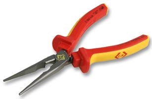 431014 - 8" (200mm) Redline VDE Insulated Long Nose Pliers