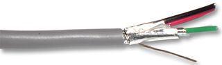 2466C SL005 - 2-Pair Shielded Industrial Cable, 300V, 30.5m (100ft)