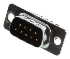 L717DE09PST3 - 9 Pin D-Sub DE Plug, Screw Kit