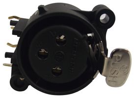 NC3FAAH2 - XLR Socket, 3 Pole, PCB, Horizontal