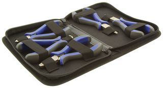 D00122 - Mini Pliers Set, 5 Piece (Round Nose Plier, Top Cutter Plier, Flat Nose Plier, Bent Nose Plier, Side Cutter)