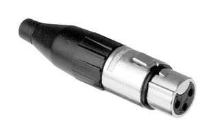 AC3F - XLR Socket, 3 Pole, Nickel